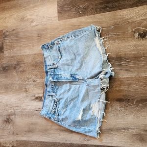 Women's jean shorts